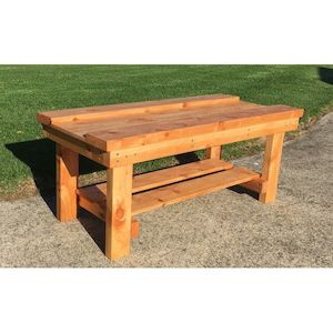 1.2m Well Top Carpentry Bench No Vice Pre School - Sunset Coast Creations