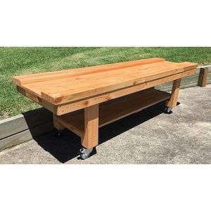 1.8m Well Top Carpentry Bench No Vice - Pre School - Sunset Coast Creations