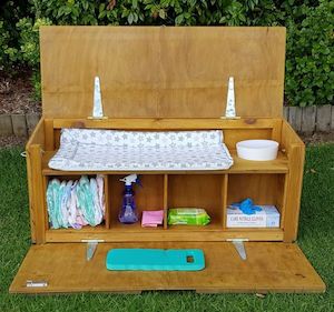 Outdoor Nappy Changing Station - Sunset Coast Creations