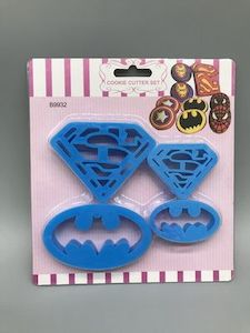 Super Hero Cookie Cutters - Sunset Coast Creations