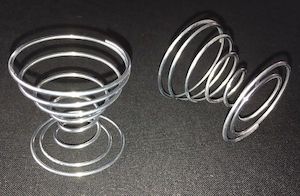 Wire Egg Cups - Sunset Coast Creations