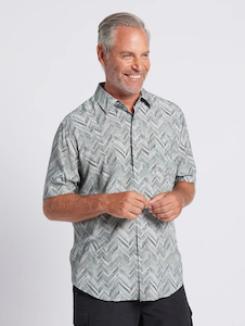 Breakaway Rolo Bamboo Shirt-Leafy