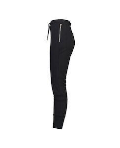 Clothing: Moke Violet Jogger Pant-Black