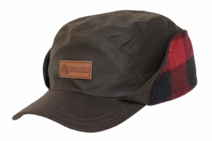 Hills Hats Oilskin Cap Orongorongo-Red