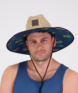 Swanndri Whangamata V2 Straw Hat-Landy Yardage