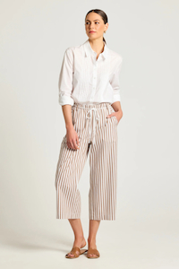 Clothing: Yarra Trail Ari Pant-Toffee/White