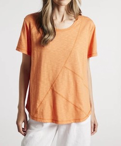 Clothing: Yarra Trail Dusk Tee-Mango