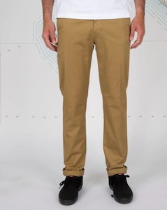 Salty Crew Deckhand Chino Pant-Brown