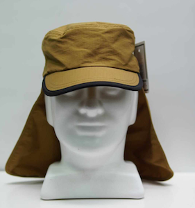 Clothing: Eskay Rip Stop Desert Legionnaires Cap-Tan