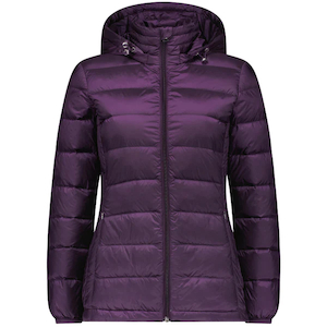 Clothing: Moke Lynn Womens Jacket-Midnight Plum