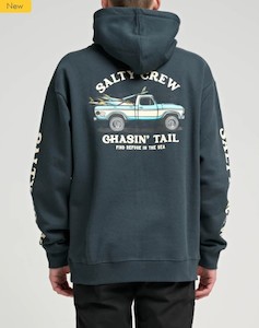 Salty Crew Off Road Hoody-Coal