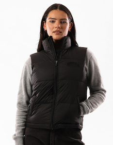 Clothing: Russell Arlington Puffer Vest-Black