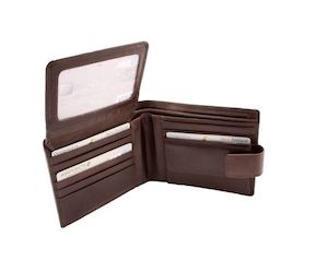 Barons Men’s Leather Wallet 7587-Brown