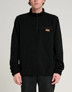 Salty Crew Daybreak 1/4 Zip Sweater-Black