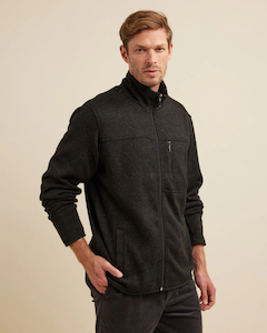 Breakaway Collins Fleece Jacket-Black