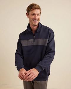 Breakaway Albo Half Zip Mt Fleece-Ink