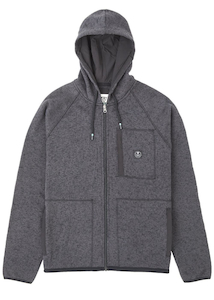 Vissla Artic Hooded Fleece-Black