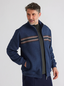 Breakaway Bello Fleece Jacket-Denim Marle