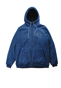 Vissla Eco-Zy Sherpa Fleece hood-Dark Naval