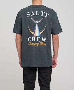 Clothing: Salty Crew Tailed Standard SS Tee-Coal