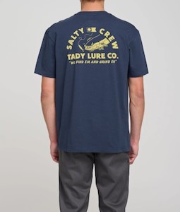 Salty Crew Tady Lure PKT Prem SS Tee-Navy