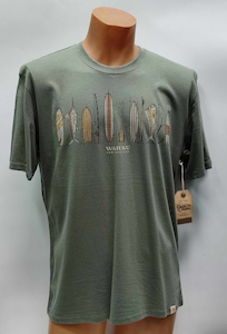 Men’s Coastal Icons Tee-Military