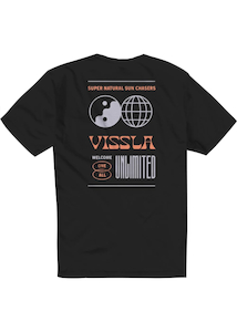 Vissla One World SS Tee-Black