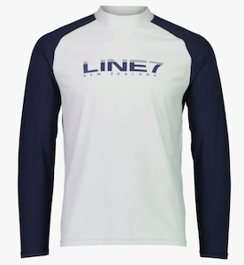 Line 7 Harbour Rash Top-Navy/Grey