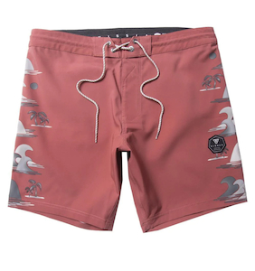 Vissla Groundswell 17.5″ Boardshort-Plumeria