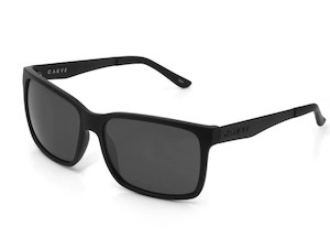 Carve The Island Sunglasses-Matt Black