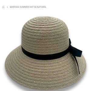 Barley Marisha Summer Hat-Natural