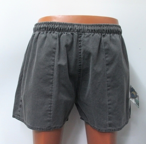 Bartac Pigment Canvas Shorts-Short Leg