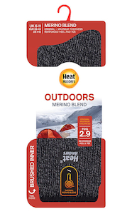 Clothing: Heat Holders Outdoor Merino Blend Socks