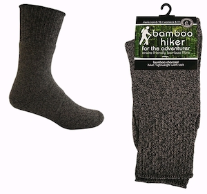 Bamboo Charcoal Hiker / Lightweight Work Sock