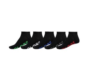 Globe Youth Stealth Ankle Socks 5Pk-Black