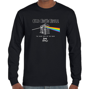 Clothing: OGR Dark Side Shed LS Tee-Black