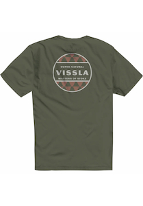 Vissla Masters of Stoke S/S Tee-Army