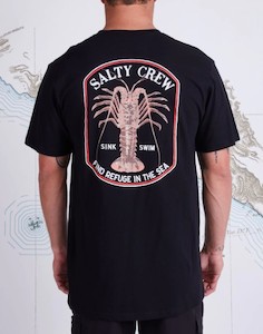 Clothing: Salty Crew Spiny S/S Tee-Black