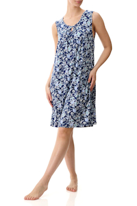 Givoni Short Sleeveless Nightie-Willow Navy