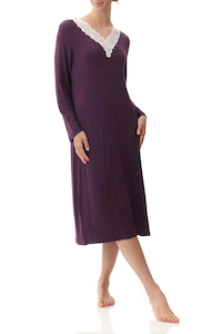 Givoni Mid Nightie-Plum