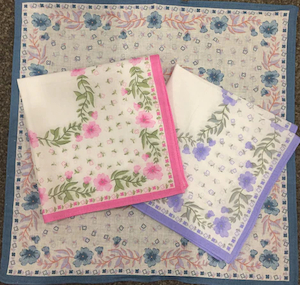 Rayner Floral Cotton Boxed Hankie-3 Pack