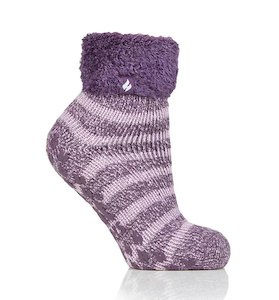 Ladies HH Lounge Grip Sock-Heather