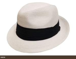 Clothing: Eskay Slick Trilby-White