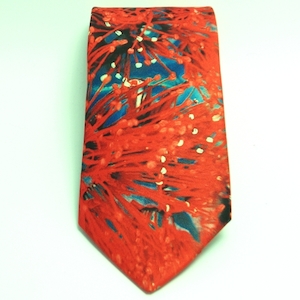 Pohutakawa Design Tie