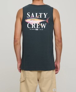 Salty Crew Yellow Fin Regular Tank-Coal