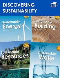 Discovering Sustainability Single Pack – Levels 30+, 1 x 4 Titles