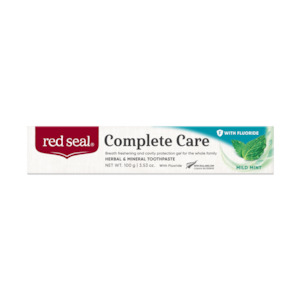 Health food wholesaling: Red Seal Complete Care Mint 100g  (with Fluoride)-100214 (2027.06)