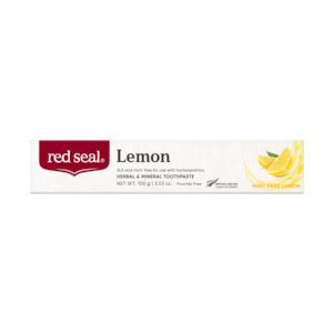 Health food wholesaling: Red Seal Lemon Toothpaste 100g (2026.10)