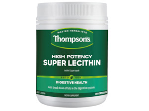 Thompson‘s Super Lecithin 200 Capsules (2027.03)