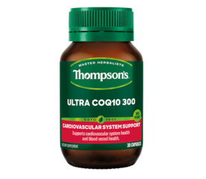 Thompson‘s Ultra CoQ10 300mg 30 Capsules (2027.07)